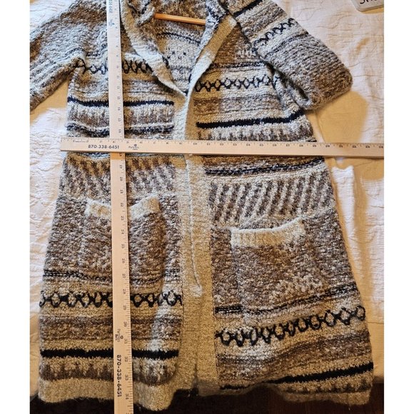 Lucky Brand Long Line Cardigan Duster Size Large - Picture 6 of 7